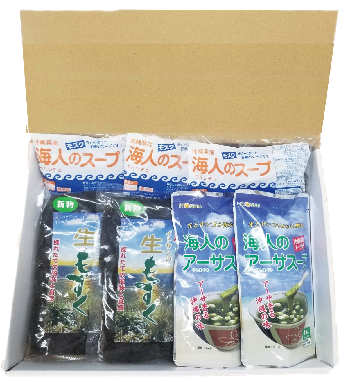 生もずくバラエティーセット　沖縄県産