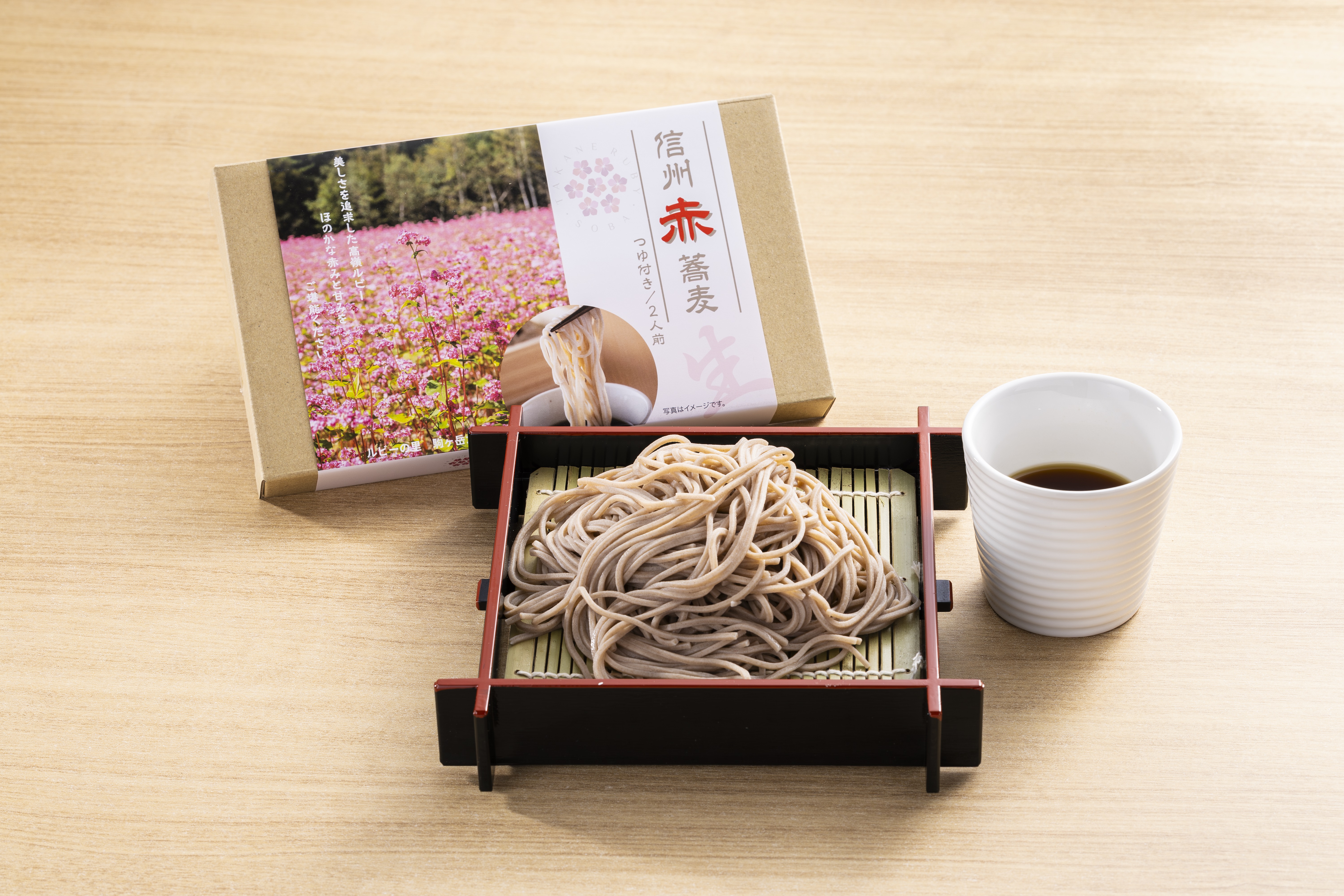 信州紅白餅・蕎麦ギフト.